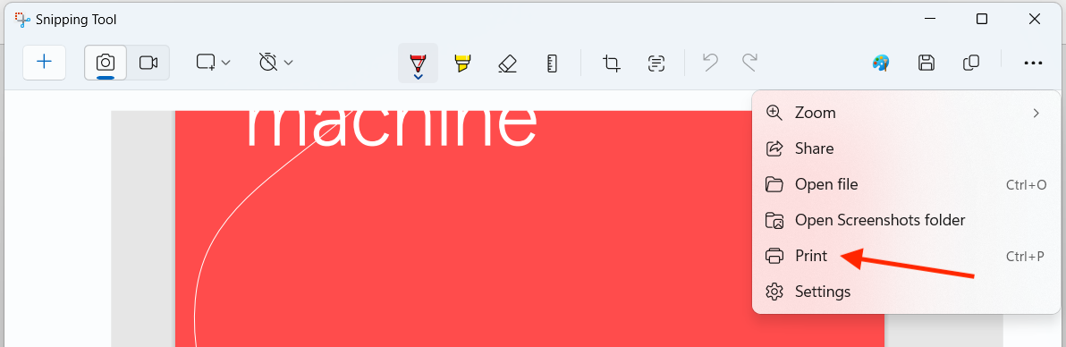Crop a PDF using Windows’ Snipping Tool