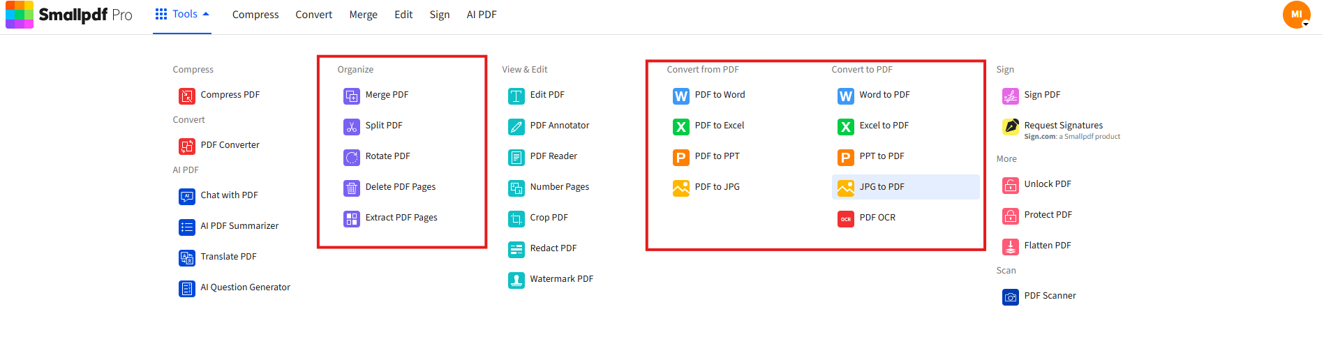 Tools perfect for fixing PDF issues