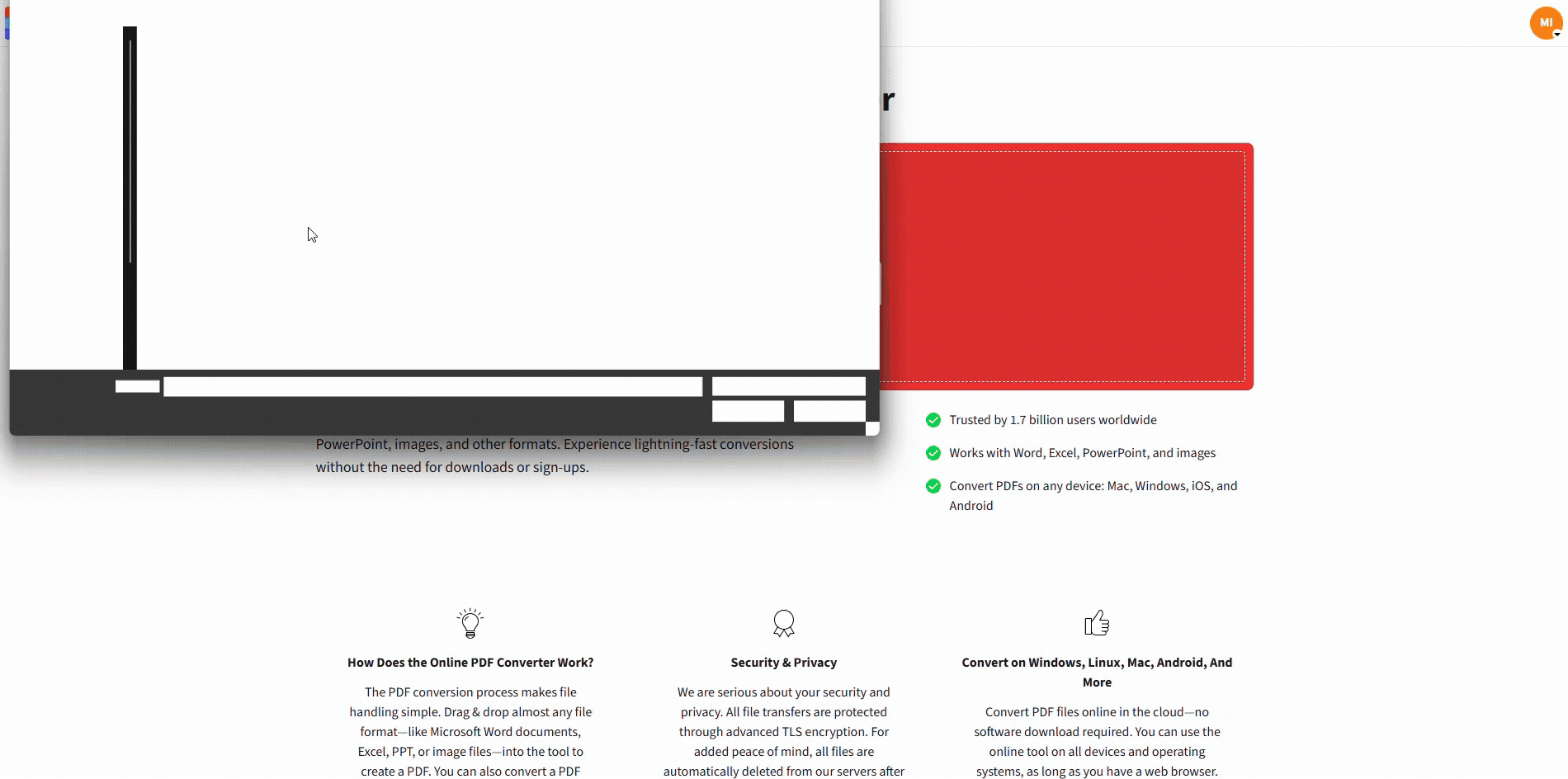 Converti PPT in Word online con Smallpdf