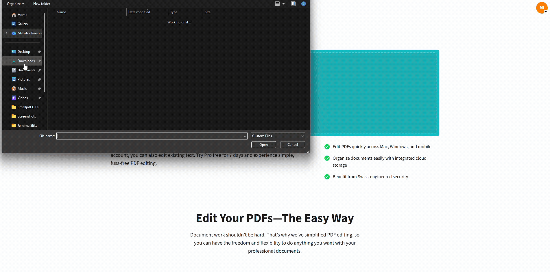 Steps to Remove a signature from a PDF online