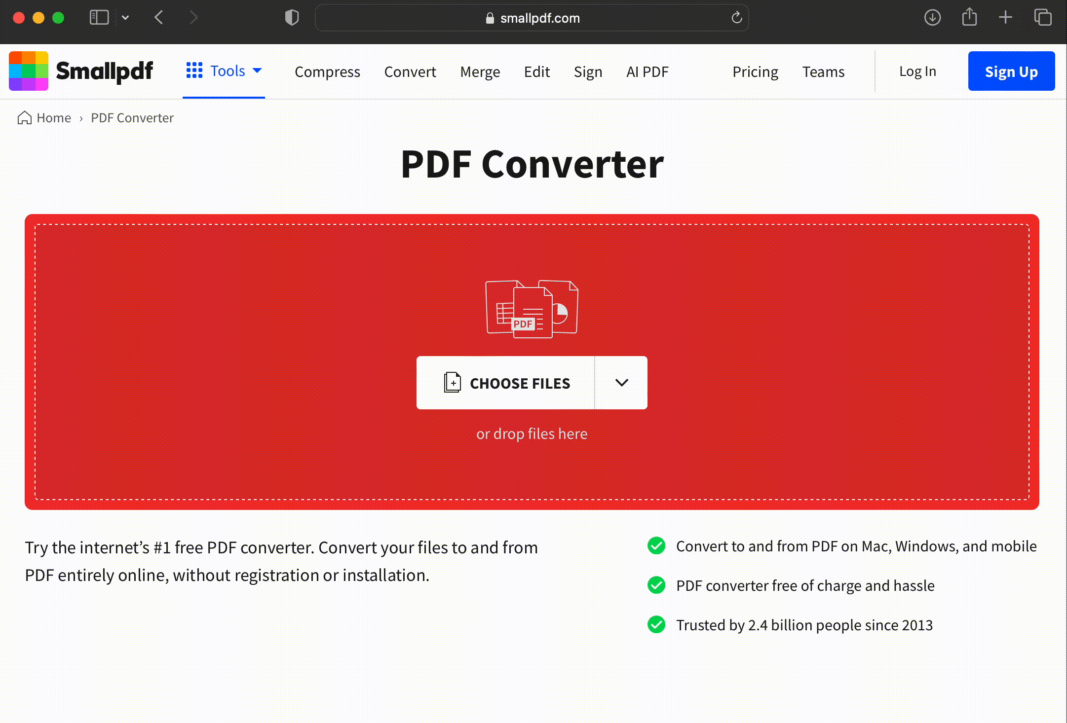 Como converter um PDF com nosso conversor de PDF