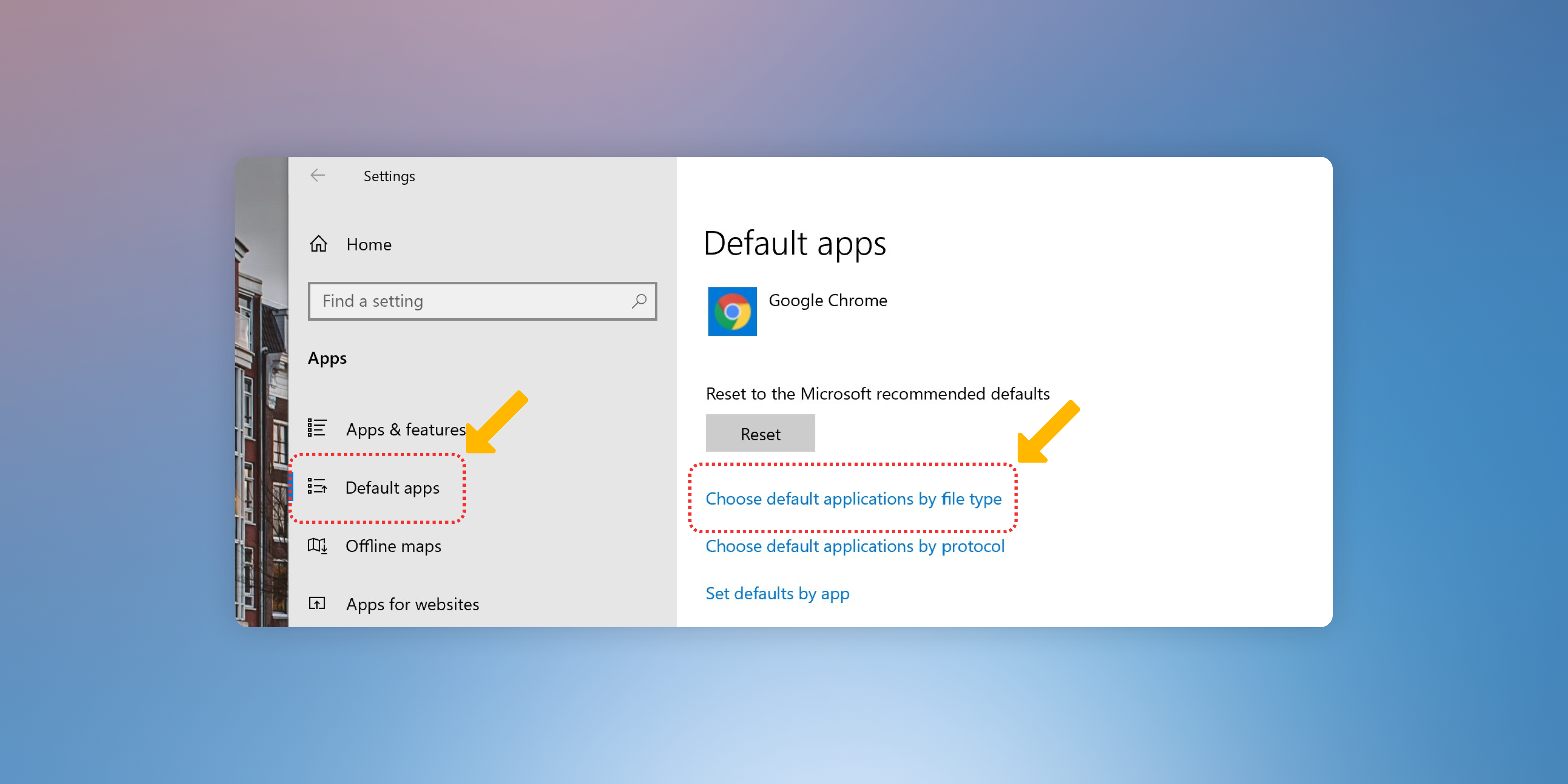 Passo 3: cambia il visualizzatore PDF predefinito