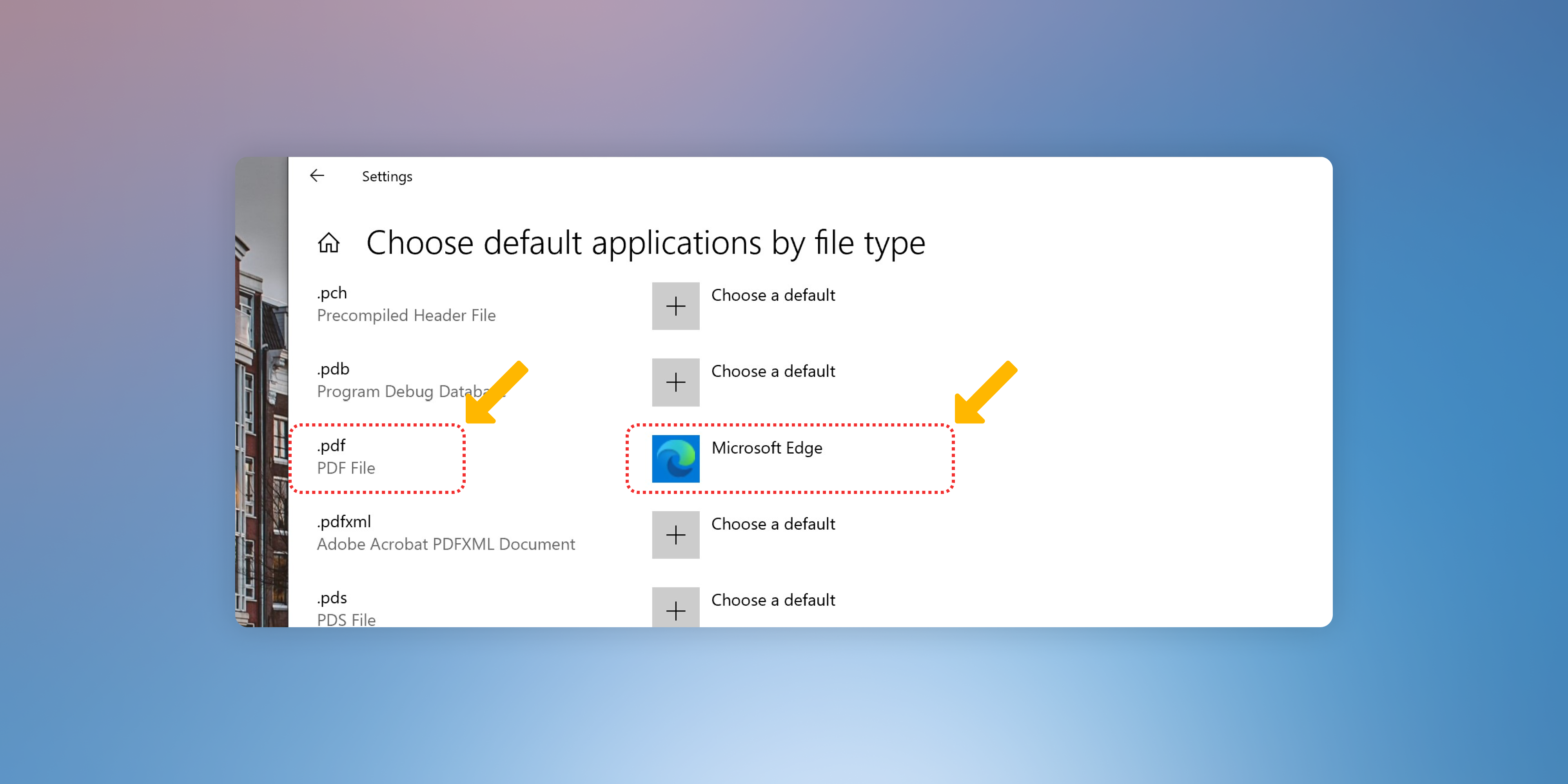 Passo 4: cambia il visualizzatore PDF predefinito