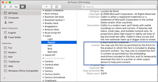 How to Embed Fonts in Word on Mac