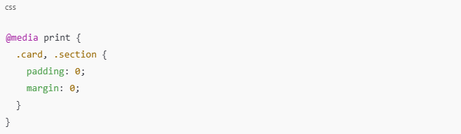 Large padding and margins create random white space