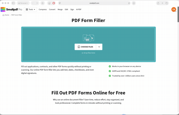 Using PDF Form Filler to add fillable fields to your PDF form