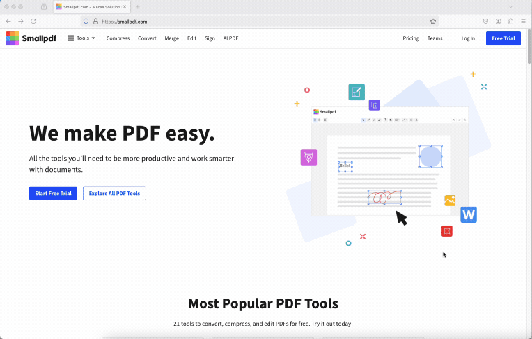 Printing a webpage to PDF using Firefox