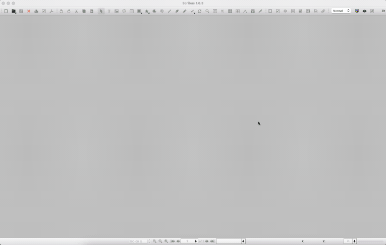 Using Scribus to extract a vector image from a PDF