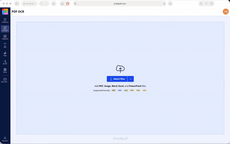 Make a scanned PDF searchable with PDF OCR