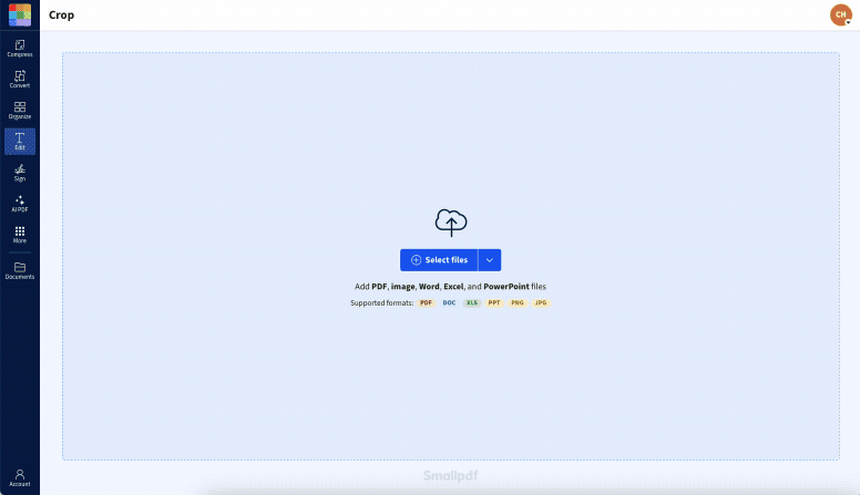 Using Crop PDF to reduce print bleed in PDFs