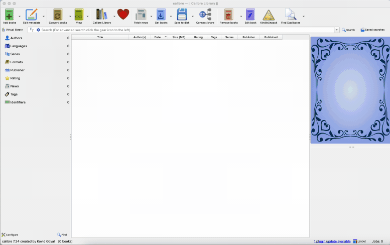 Using Calibre to convert a PDF to HTML format