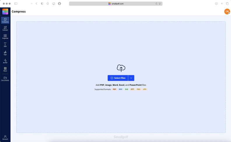 Compress It Even More With Smallpdf