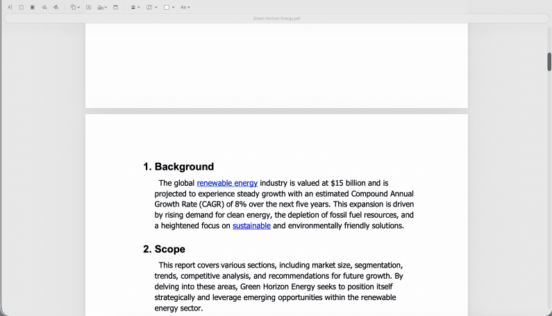 Using Flatten PDF to remove all hyperlinks in a PDF quickly
