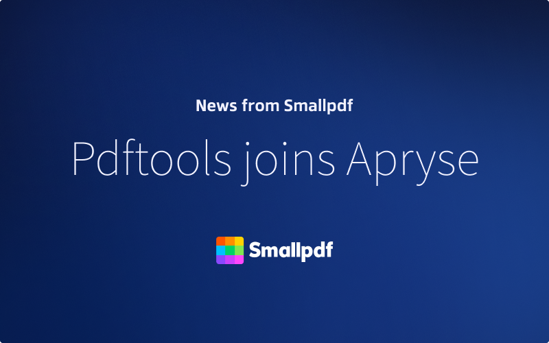 Smallpdf Announces Sale of PDF Tools