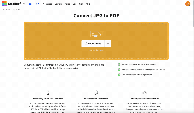Converta JPEG para JPG gratuitamente